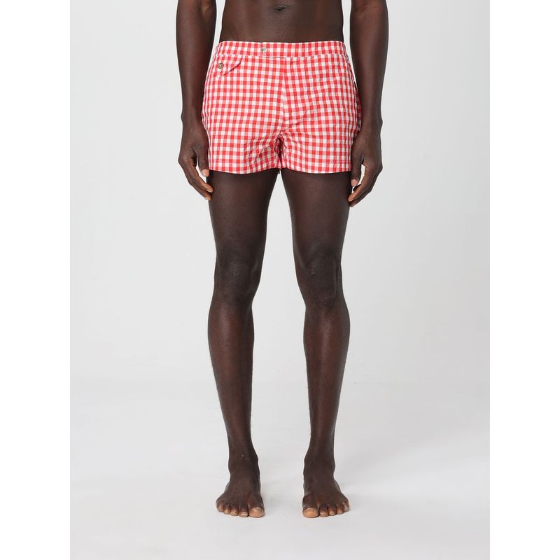 Pier Sicilia Swimsuit Men Red